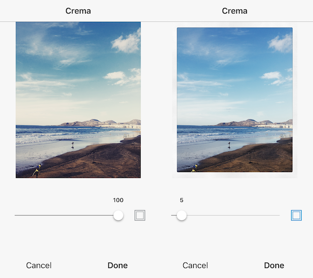 how to add frame to photo instagram